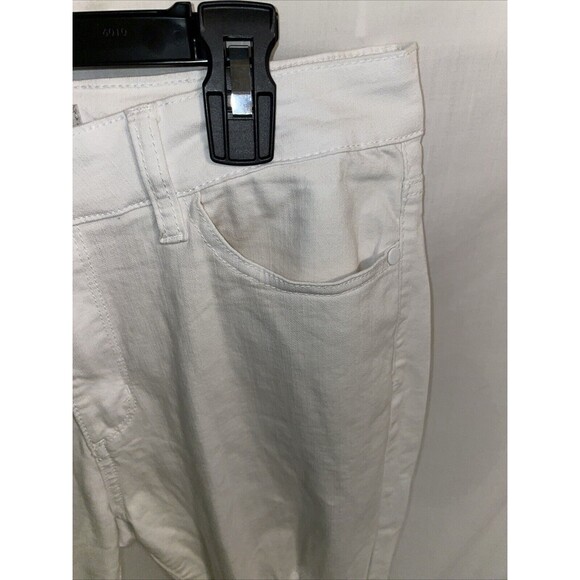 Judy Blue Women’s Distressed Jeans Size 11 30x26 White Party Going Out Skinny - Picture 4 of 12